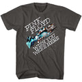Smoke Gray Pink Floyd t-shirt featuring a Wish You Were Here in Space design