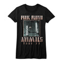 Pink Floyd Ladies T-Shirt - Animals Tour 77