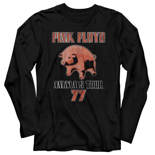 Pink Floyd Long Sleeve T-Shirt - Tour 77