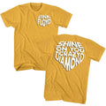 Ginger Pink Floyd t-shirt featuring a Shine On design