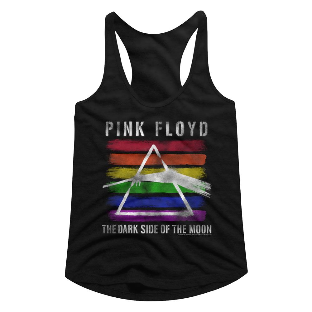 Pink Floyd Ladies Racerback - Rainbow