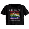 Pink Floyd Ladies Crop Top - Rainbow