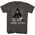 Smoke Gray Pink Floyd t-shirt featuring a Shake in Space design