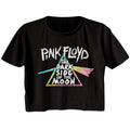 Pink Floyd Ladies Crop Top - Dark Side Gradient