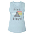 Pink Floyd Ladies Muscle Tank - Pink Floyd Logo