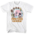 White Pink Floyd t-shirt featuring a Circle Pig design