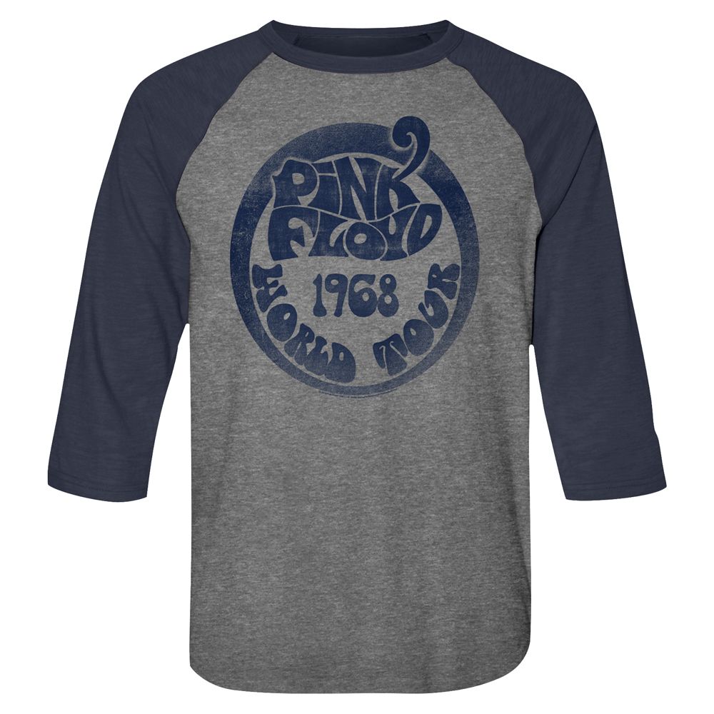 Pink Floyd 3/4 Raglan - 1968 World Tour