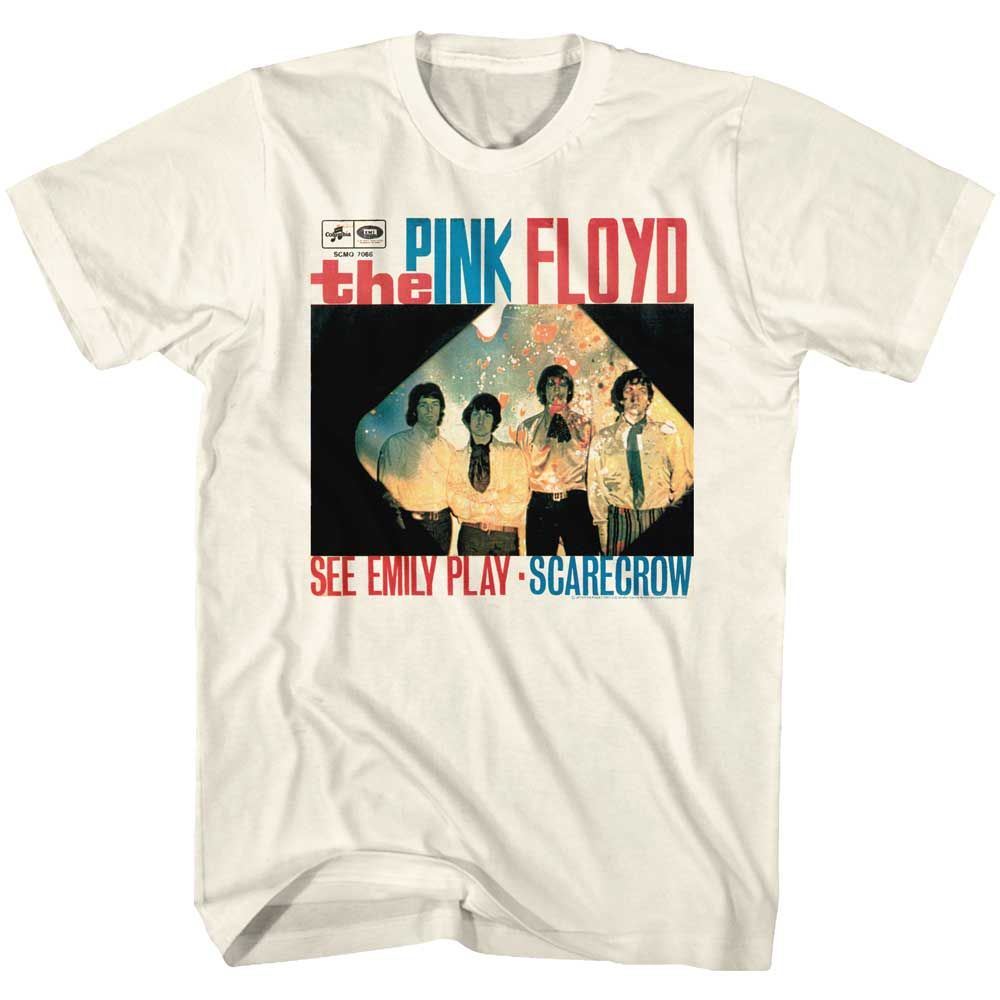 Natural Pink Floyd t-shirt featuring a The Pink Floyd design
