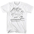White Pink Floyd t-shirt featuring a Light Bricks design