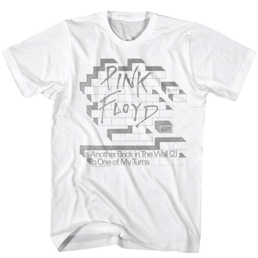 White Pink Floyd t-shirt featuring a Light Bricks design