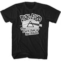 Black Pink Floyd t-shirt featuring a PF DSOTM design
