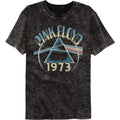 Pink Floyd Mineral Wash T-Shirt - Dotty Texture Circle