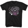 Black Pink Floyd t-shirt featuring a Butterflies design