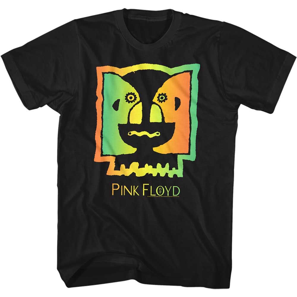 Black Pink Floyd t-shirt featuring a Gradient Division Bell design