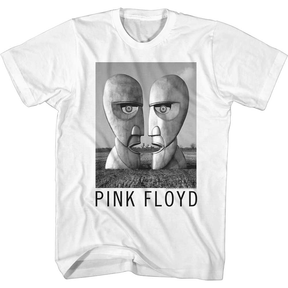 White Pink Floyd t-shirt featuring a Metalheads design