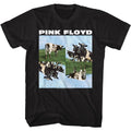 Black Pink Floyd t-shirt featuring a Cows design