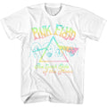 White Pink Floyd t-shirt featuring a Pastel Rainbow design