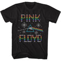 Black Pink Floyd t-shirt featuring a PF Christmas design
