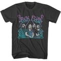 Smoke Gray Pink Floyd t-shirt featuring an Art Nouveau Triangle design