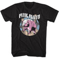 Black Pink Floyd t-shirt featuring a Flying Pig design