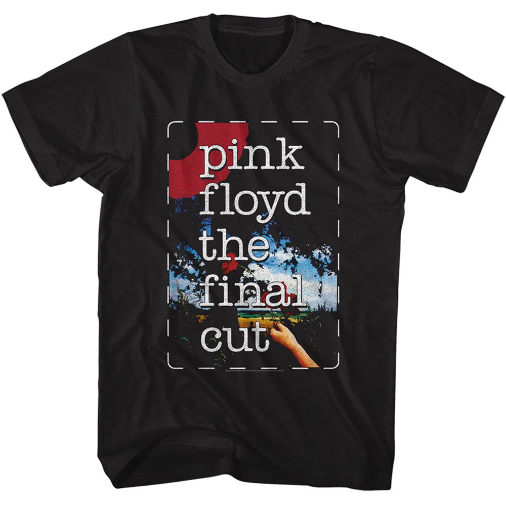 Black Pink Floyd t-shirt featuring a The Final Cut design