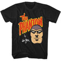 Black The Phantom t-shirt featuring a Phantom face design