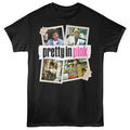 Black Pretty in Pink t-shirt featuring a Pretty in Pink snapshots design