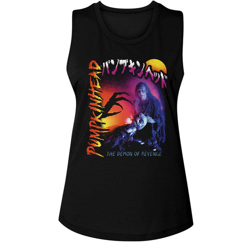 Pumpkinhead Ladies Muscle Tank - Demon of Revenge