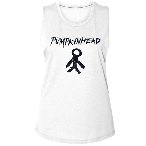 Pumpkinhead Ladies Muscle Tank - Charm and Logo