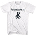 White Pumpkinhead t-shirt featuring a Pumpkinhead Charm and Logo design