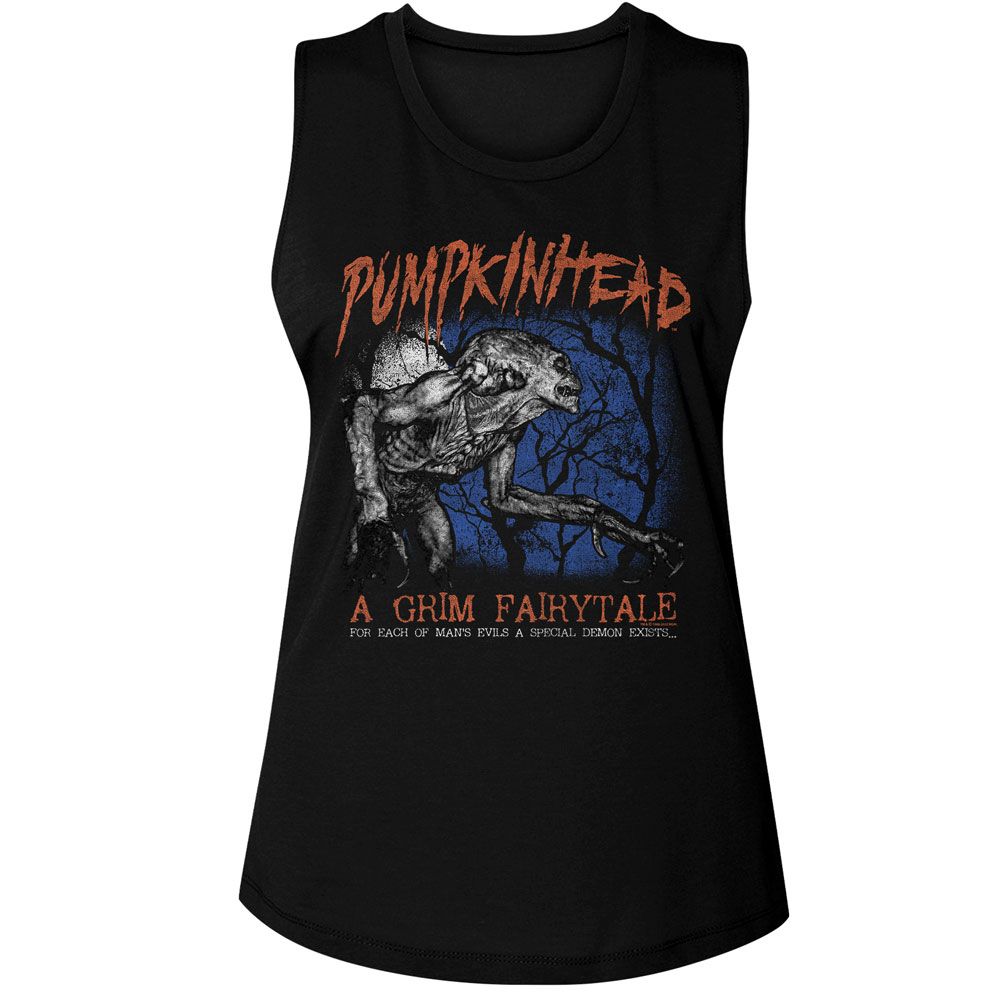 Pumpkinhead Ladies Muscle Tank - Special Demon