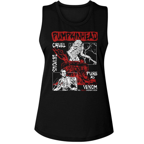 Pumpkinhead Ladies Muscle Tank - Panels