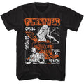 Black Pumpkinhead t-shirt featuring a Pumpkinhead panels alt design