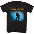 Black Pumpkinhead t-shirt featuring a Pumpkinhead silhouette design