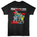Black Powerman 5000 t-shirt featuring a Powerman 5000 Zombies design