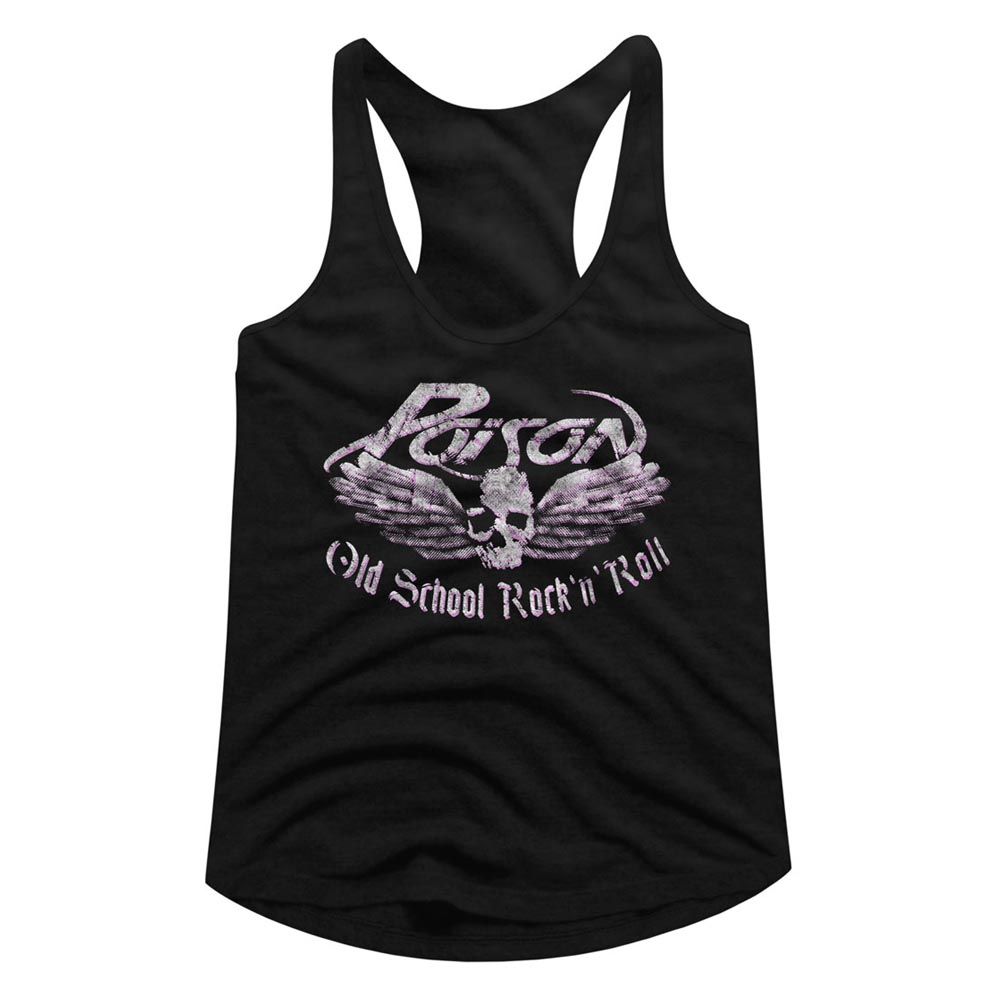 Poison Ladies Racerback - Old School Rock N Roll