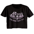 Poison Ladies Crop Top - Old School Rock N Roll