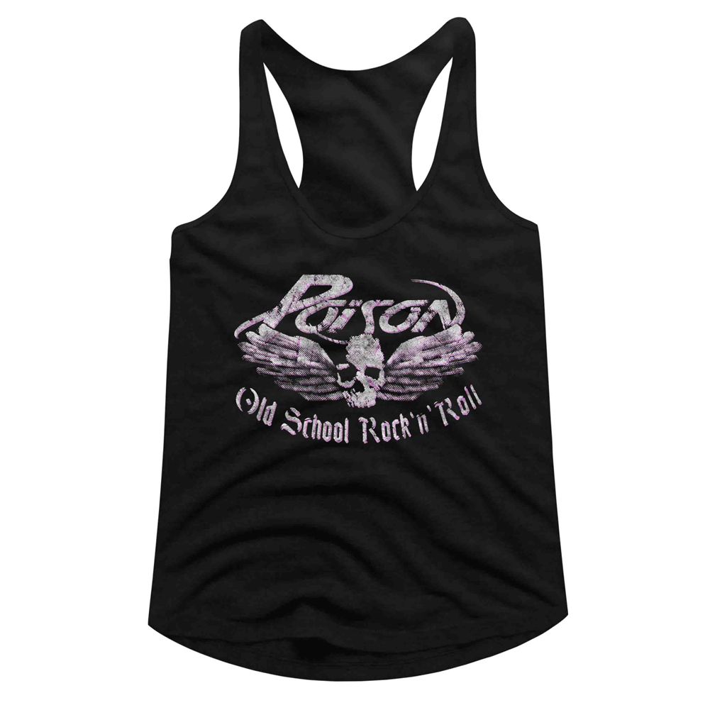 Poison Ladies Racerback - Old School Rock N Roll