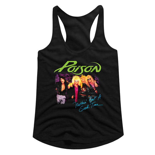 Poison Ladies Racerback - Nothin But a Good Time