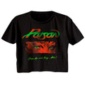 Poison Ladies Crop Top - Open Up and Say Ahh