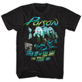 Black Poison t-shirt featuring a Poison tour shirt design