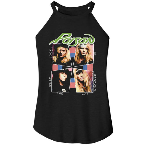 Poison Ladies Rocker Tank - Cat Dragged In