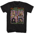 Black Poison t-shirt featuring a distressed tour shirt design