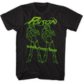 Black Poison t-shirt featuring an Unskinny Bop Girls design