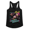 Poison Ladies Racerback - Bright Action