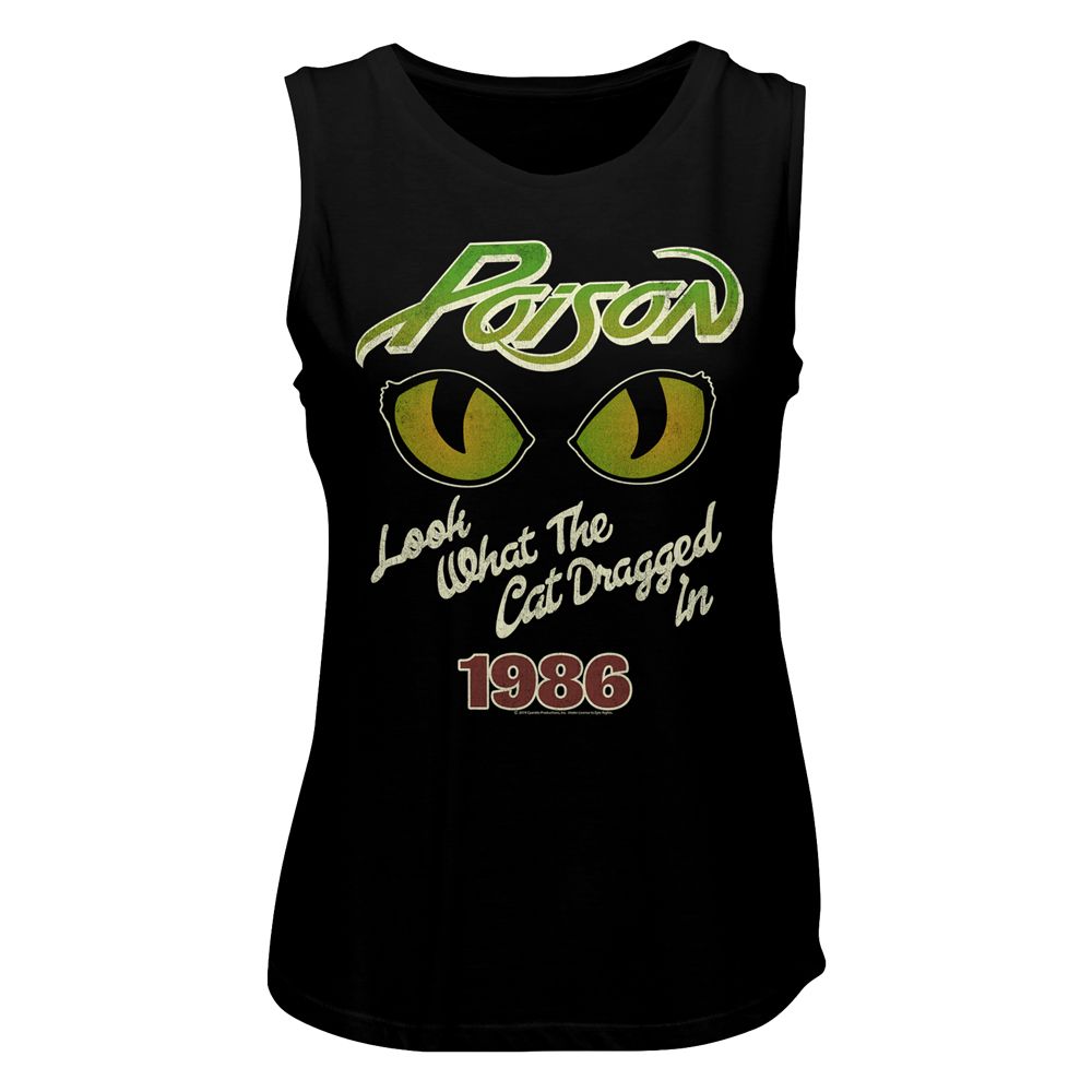 Poison Ladies Muscle Tank - Eyes