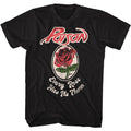 Black Poison t-shirt featuring an Every Rose design