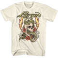 Natural Poison t-shirt featuring a Fade Color Skull design