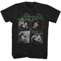 Black Poison t-shirt featuring an I Want Action Four Photos design