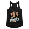 The Police Ladies Racerback - Boys in Blue